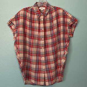 Madewell Central shirt in Bergen Plaid
